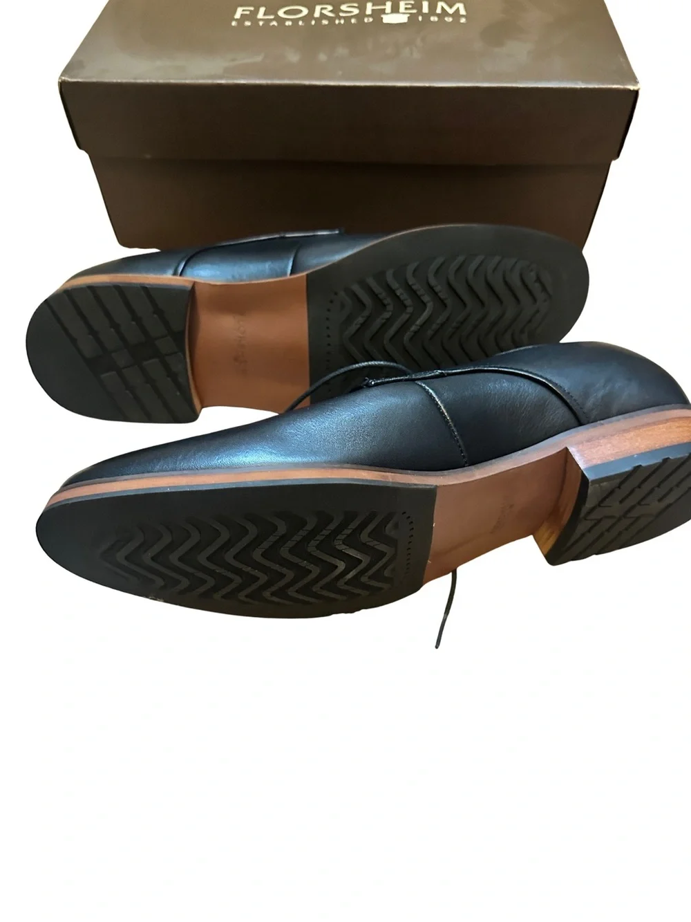 Florsheim sleek leather